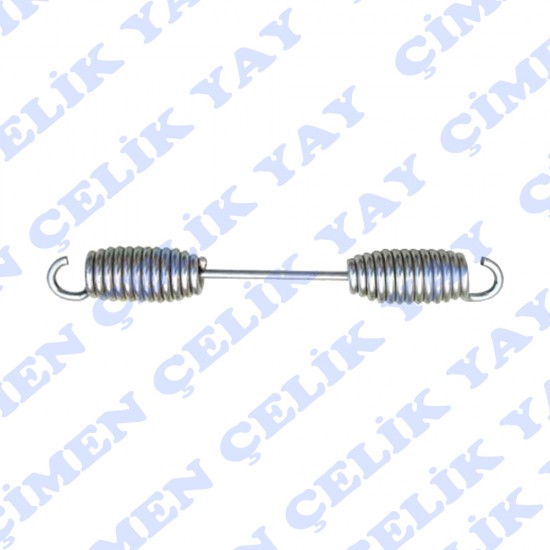 TIRSAN TRAILER KISA BRAKE SHOE SPRING 24 CM (SHORT