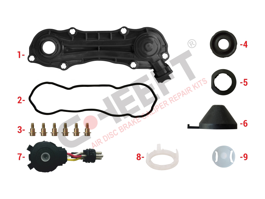 CALIPER PLASTIC COVER  (3 CABLES SENSOR - MAN TGA)