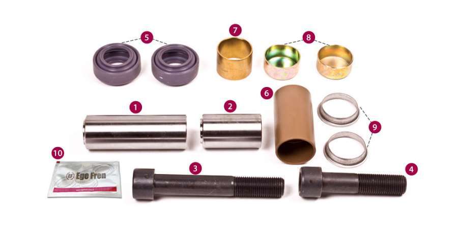 CALIPER PIN REPAIR KIT - REAR