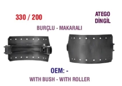 BRAKE SHOE ATEGO