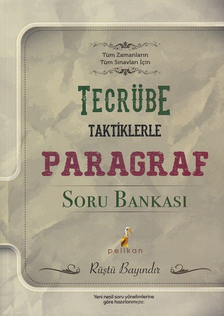 TECRÜBE TAKTİKLERLE PARAGRAF -SB- 2025