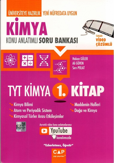 *ÜNİV. HAZ KİMYA KA-SB BİLİMİ 1.KİTAP - 2021