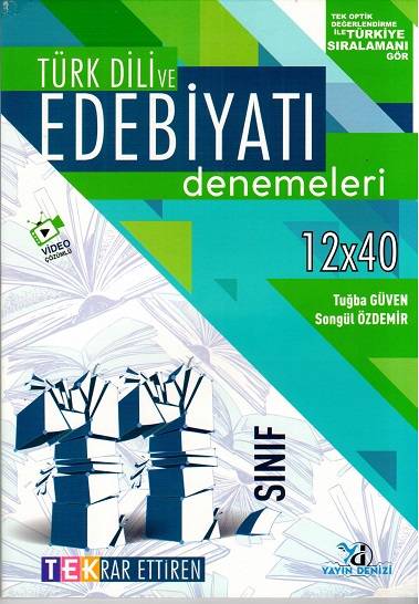 11.SINIF TEK DENEME EDEBİYAT 12X40 - 2020