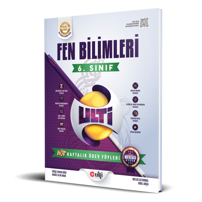 ULTİ 06.SINIF HF.ÖDEV FÖY (HÖF) FEN BİLM. - 25-26