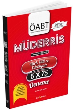 ÖABT TÜRK DİLİ EDEBİYATI  ÇÖZÜMLÜ 5X75 -