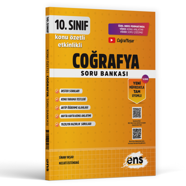 ENS 10.SINIF ETKİNLİKLİ KÖS COĞRAFYA - 2025-26