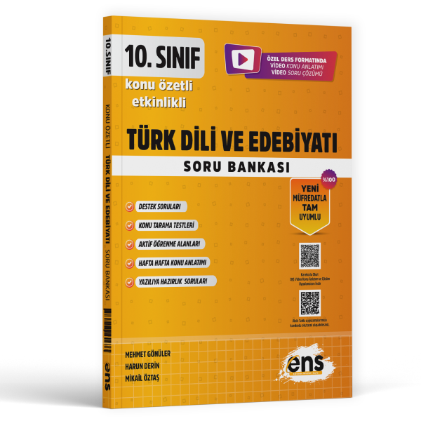 ENS 10.SINIF ETKİNLİKLİ KÖS EDEBİYAT - 2025-26
