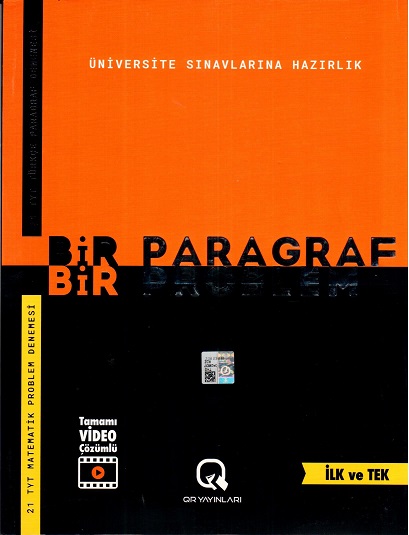 MATEMATİK BİR PARAGRAF BİR PROBLEM -