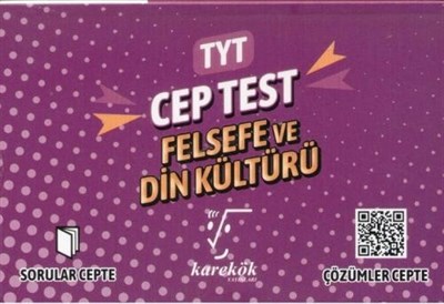 TYT CEP FELSEFE VE DİN.KÜL. -