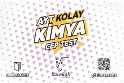 AYT CEP KİMYA -   (KOLAY)