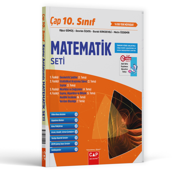 ÇAP 10.SINIF SET MATEMATİK - 2025-26