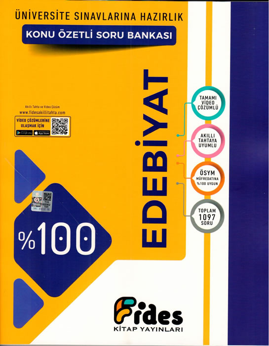 %100 ÖSYM  TİPLERİYLE EDEBİYAT-SB- 