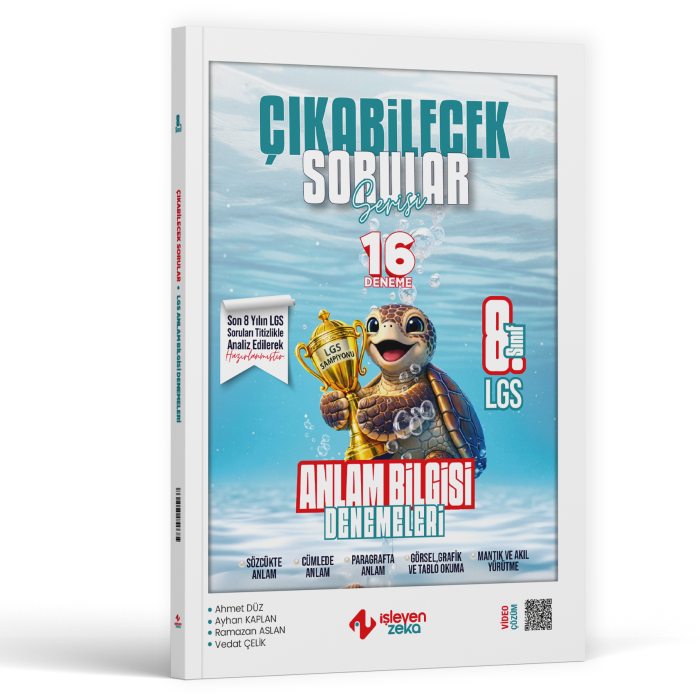 İŞLEYEN ZEKA 8.SINIF ÇIKABİLECEK SRL ANLAM Bİ - 26