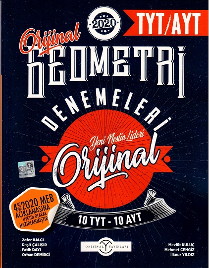 *ORİJİNAL YKS TYT AYT DNM GEOMETRİ 10 - 2020*KAMP*