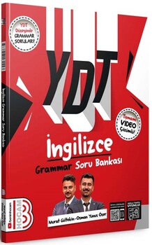 YDT KONU KONU GRAMER ÇÖZ-SB- 2023