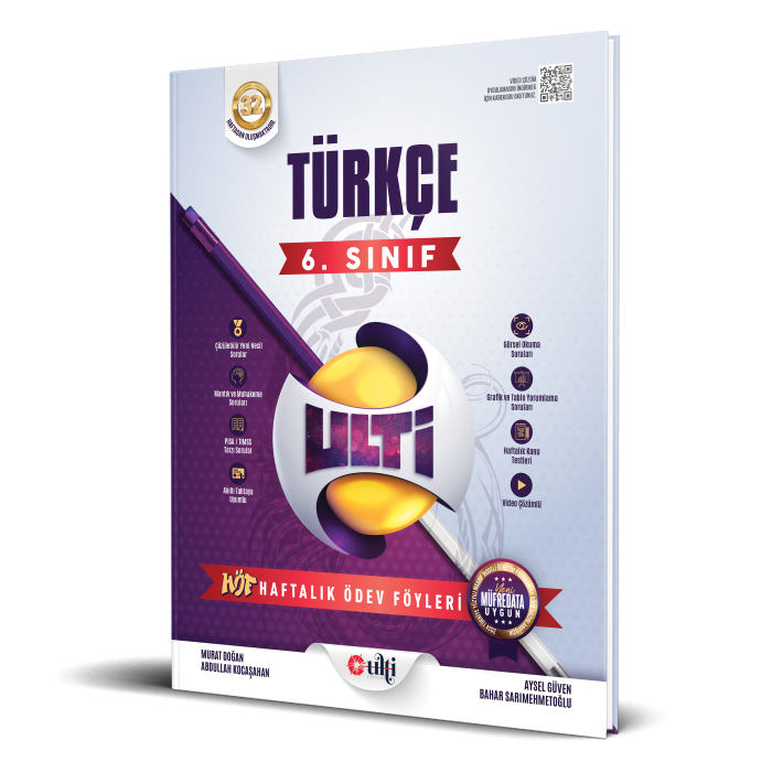 ULTİ 06.SINIF HF.ÖDEV FÖY (HÖF) TÜRKÇE - 25-26