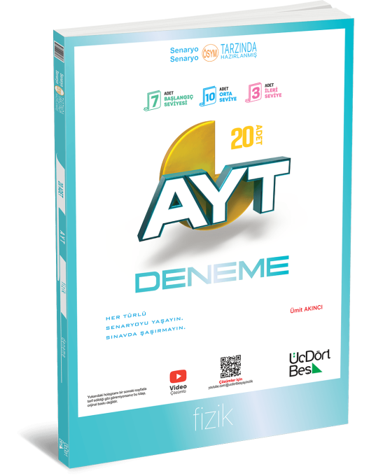 AYT FİZİK 20 Lİ DENEME - 2026