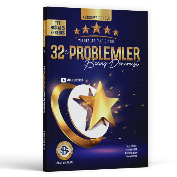 YILDIZLAR YARŞ.TYT AYT DNM 32Lİ PROBLEMLER -25-26