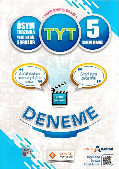 TYT VİDEO ÇÖZ.5 Lİ DENEME -2025-26