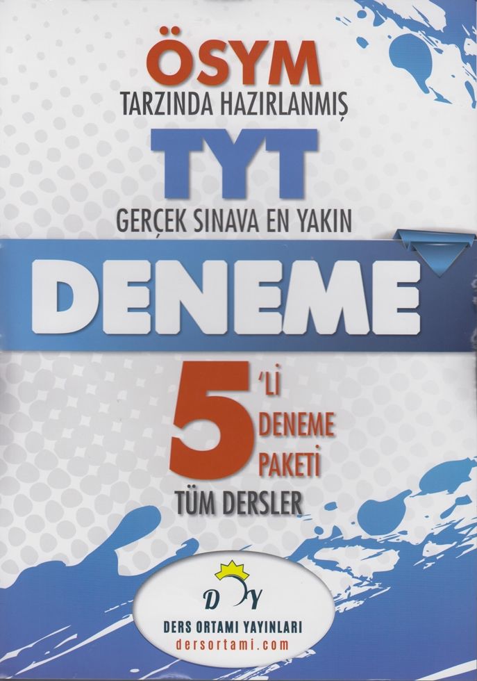 TYT TÜM DERSLER 5 Lİ DENEME -