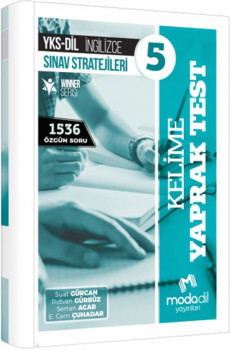 YKS DİL İNGİLİZCE SINAV STRATEJİLERİ 5 KELİME -YT