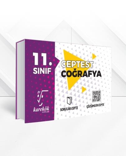11.SINIF COĞRAFYA  CEP TEST   -