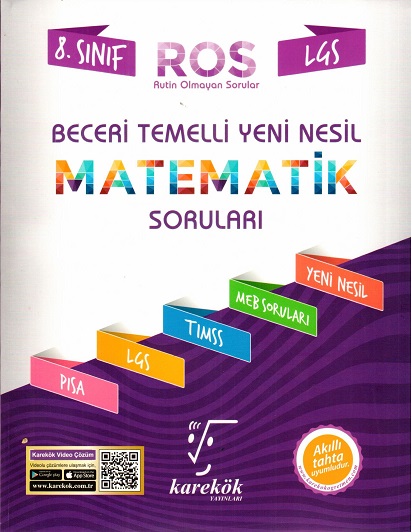 8.SINIF LGS RUTİN OLMAYAN  MATEMATİK-SB- 