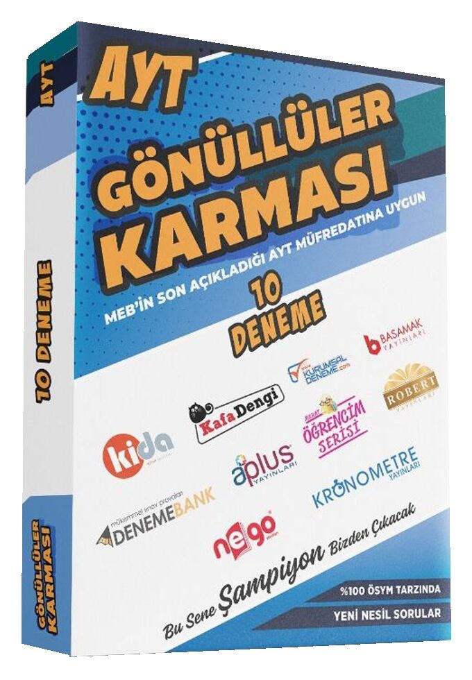 GÖNÜLLÜLER KARMASI EN ÇOK SATAN 10 DENEME -2024