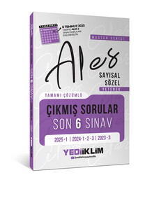 ALES SAY/SÖZ YET.6 SINAV ÇIKMIŞ SR-2026