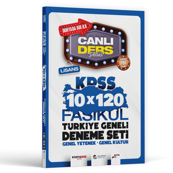 KPSS CANLI DERS DNM SETİ LİSANS GY-GK TG - 25-26