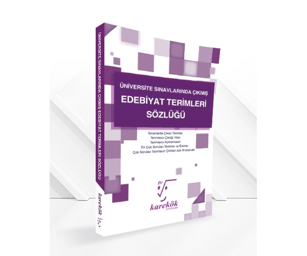 EDEBİYAT TERİMLERİ SÖZLÜĞÜ 