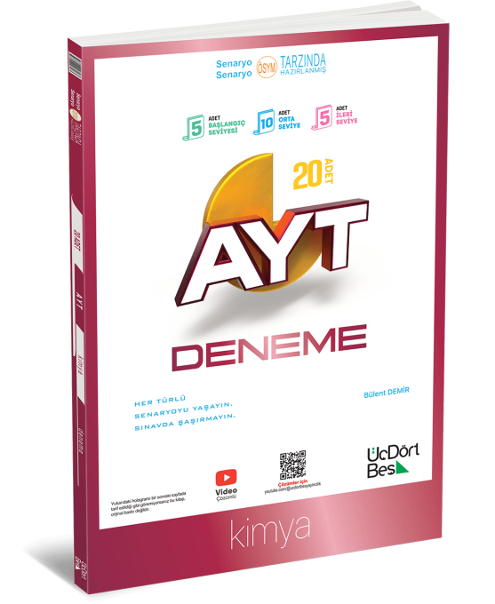 AYT KİMYA 20 Lİ DENEME - 2026