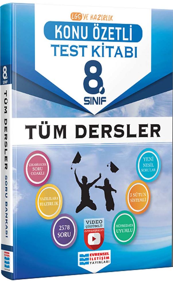8.SINIF TÜM DERSLER KON.ÖZ.-SB-  