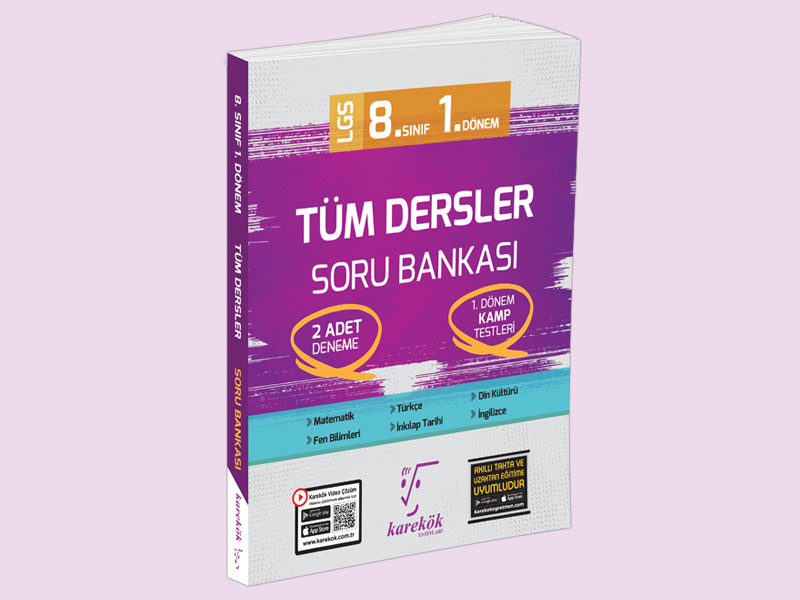 8.SINIF TÜM DERSLER 1.DÖNEM -SB- 2024