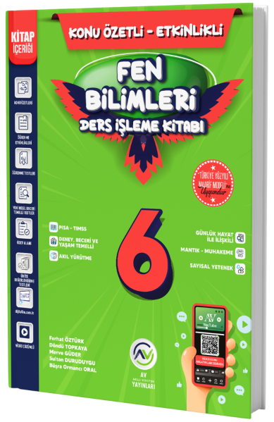 6.SINIF AV DERS İŞLEME KİTABI FEN BİLİMLER - 25-26