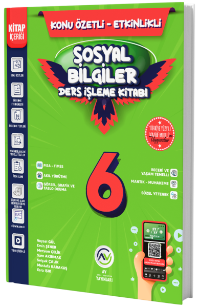 6.SINIF AV DERS İŞLEME KİTABI SOSYAL BİLGİ - 25-26