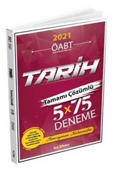 ÖABT TARİH 5x75 TAM.ÇÖZ.DENEME -