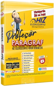 PROFESÖR PARAGRAF HIZ EG.REKOR DEN. -