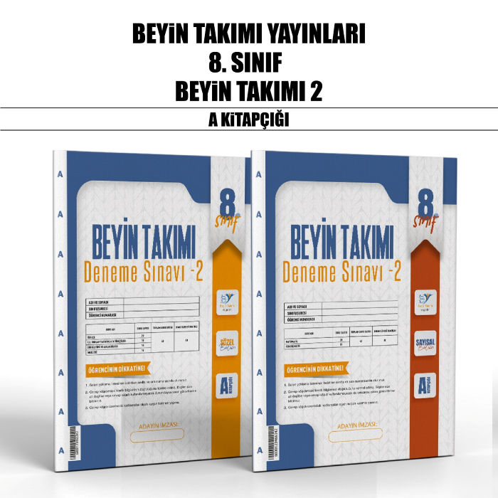 B.TAKIMI 08.SINIF ÖZ DEĞ.(ÖDS) SAY/SÖZ 2-A - 25-26