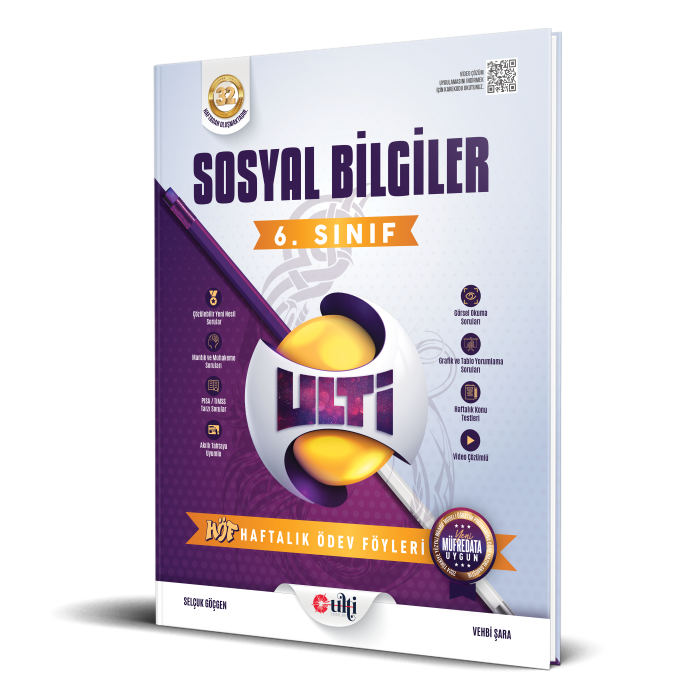 ULTİ 06.SINIF HF.ÖDEV FÖY (HÖF) SOSYAL BİL - 25-26