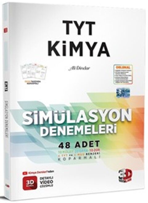 TYT KİMYA 48 Lİ SİMÜLASYON DEN.-2024-25