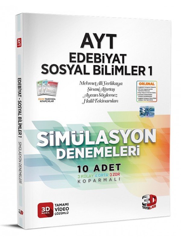 AYT EDEBİYAT 10 LU DENEME -2024-25