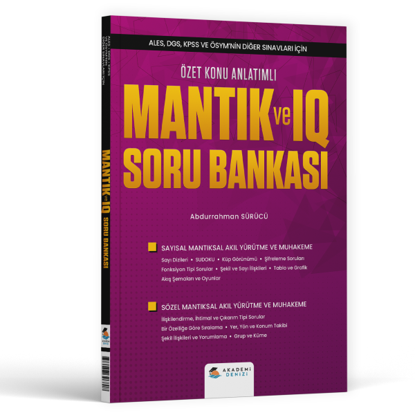 KPSS ALES DGS S.B. MANTIK KONU ÖZET - 2025-26