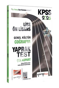 KPSS LİSE ÖNLİS. GK COĞRAFYA Ç.K.Y.T.-2026