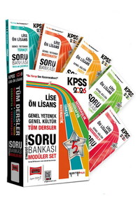 KPSS GK GY TAM.ÇÖZ MODÜLER S.BANK.SET -2026
