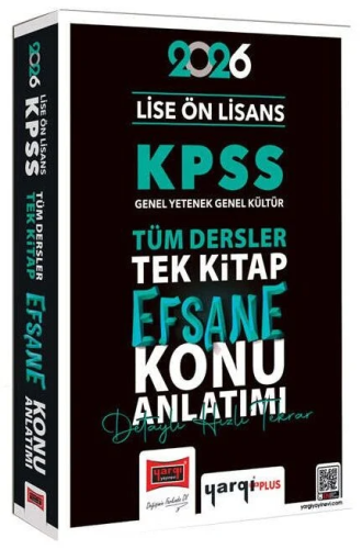 LİSE- ÖNLİSANS EFSANE TEK KİTAP KONU -2026