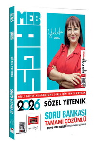 MEB-AGS SÖZEL YETENEK SORU BANKASI -2026