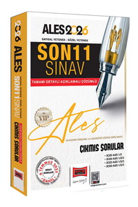 ALES VİP SAY/SÖZ SON 11 SINAV ÇIKMIŞ SR-2026
