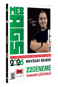 MEB-AGS MEVZUAT BİLGİSİ 22 DENEME -2026