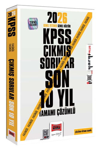 2026 KPSS GK-GY TÜM DERSLER ÇIKMIŞ SOR -2026